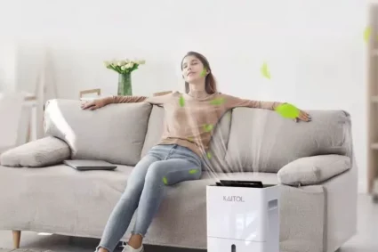 Adieu à l’humidité avec ce déshumidificateur efficace et son écran LED tactile