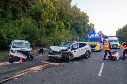 Accident de la route en Seine-et-Marne : deux véhicules impliqués
